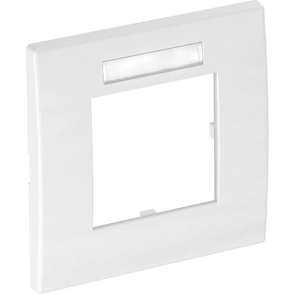 OBO Abdeckrahmen 1fach 84x84mm rws AR45-BF1 RW